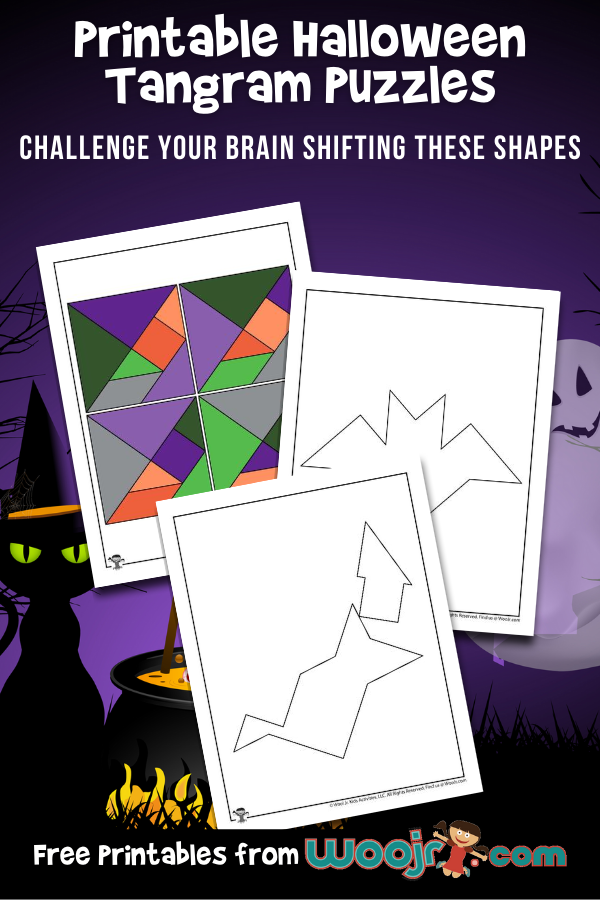 Halloween tangram